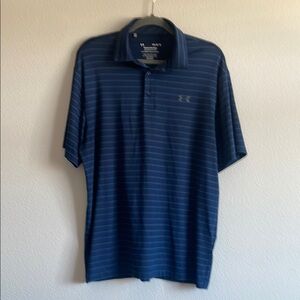 Under Armour Men's Blue The Playoff Polo Shirt LG